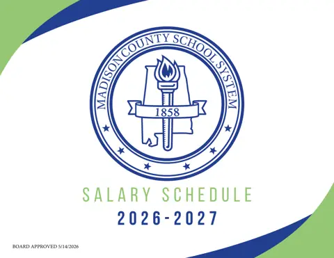 Madison County Schools (AL) Business / Finance / Personnel Salary Schedule (240 Day) 2026-2027 - official salary schedule pay scale (PDF preview)